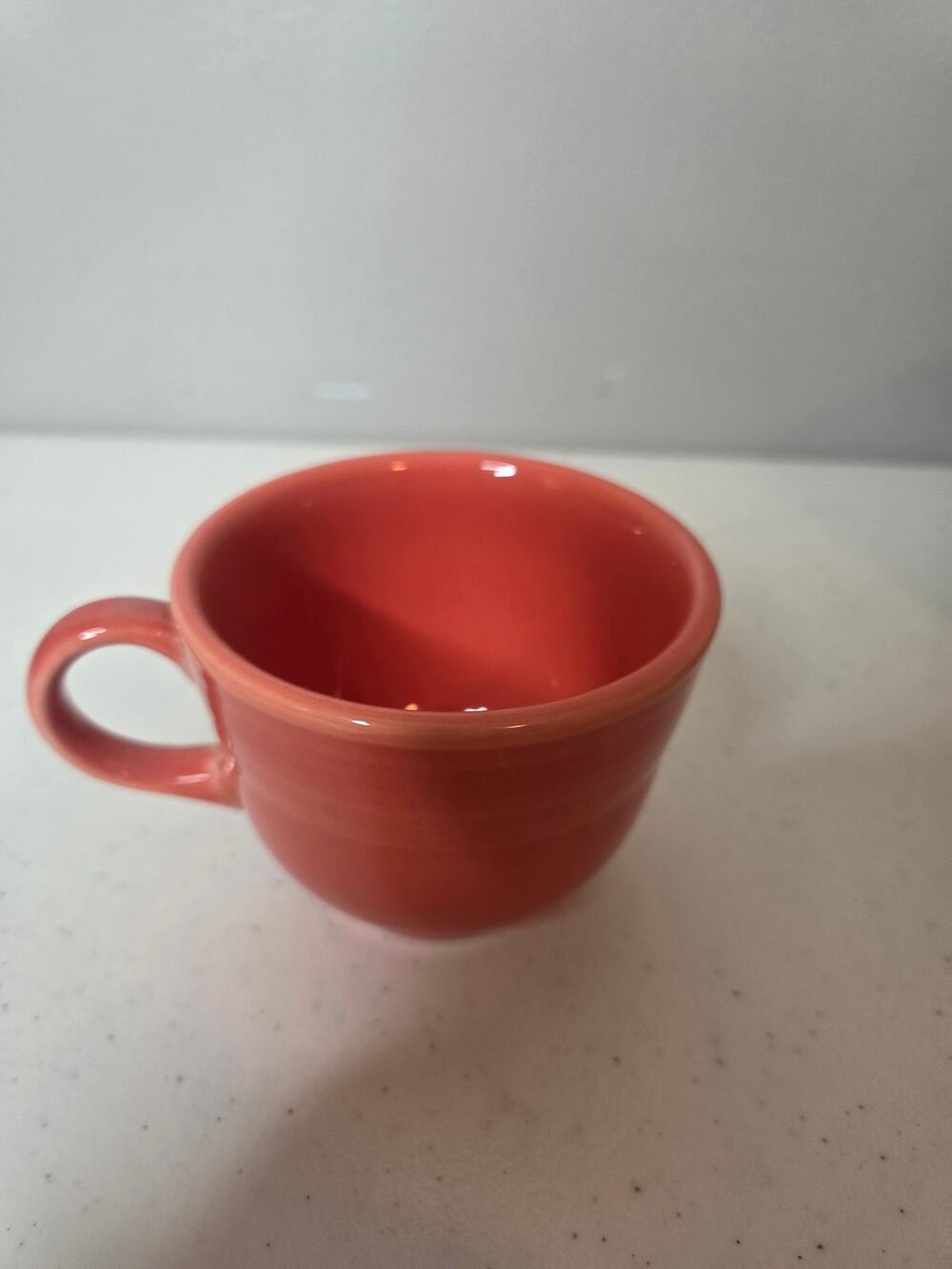 Fiestaware Scarlet Red Cup & Saucer Retired Replacement China Vintage Kitchen
